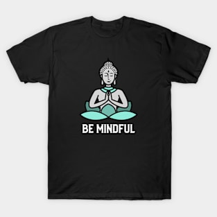 Buddha Sits On The Lotus Flower T-Shirt